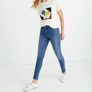 Madewell 9" Mid-Rise Skinny Jeans in Pearson Wash - size 23